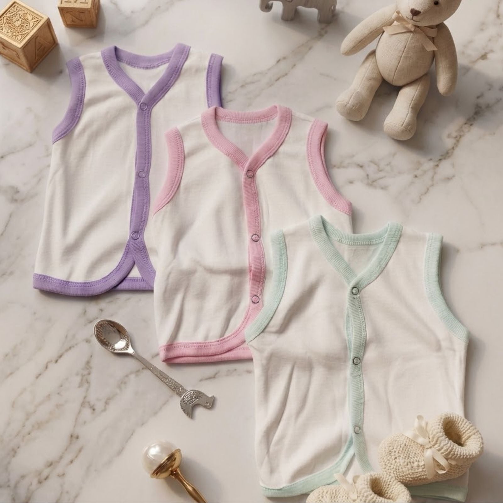 Sleeveless Baby Vest